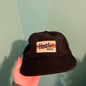 Howler Brothers Black Hat with Logo Patch